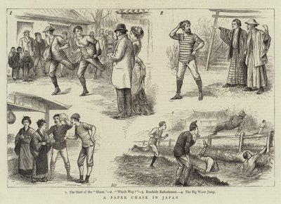 Una carrera de papel en Japón de William Ralston